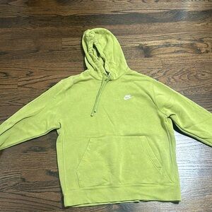 I’m selling a sage green Nike hoodie